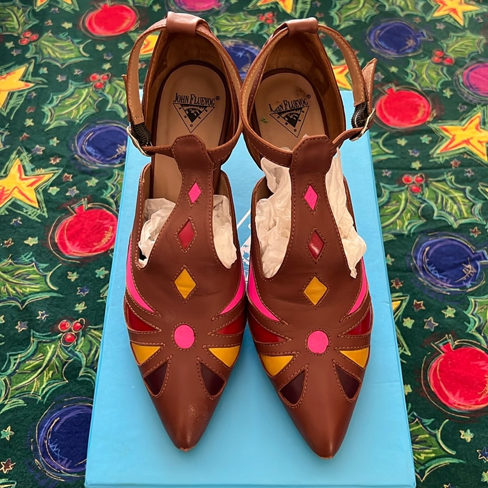 Size 6 Fluevog Bop from Twist Family